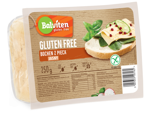 Хлеб без глютена белый домашний Balviten 250 г