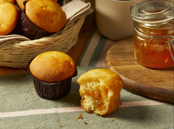 Мафин без глютена с абрикосовым джемом "Muffin Apricot" Dr. Schar 250 г