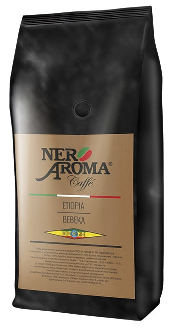 Кава зернова Nero Aroma ETIOPIA BEBEKA, 1кг