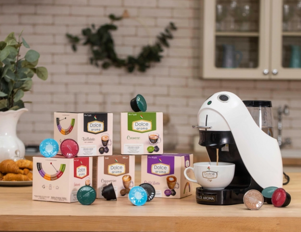 Кофемашина капсульная Lola A система Dolce Gusto белая