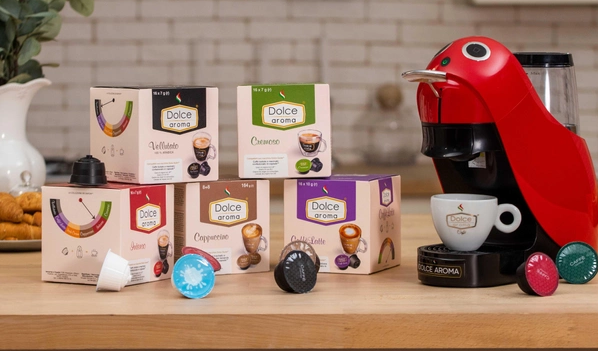 Кофемашина капсульная Lola A система Dolce Gusto красная