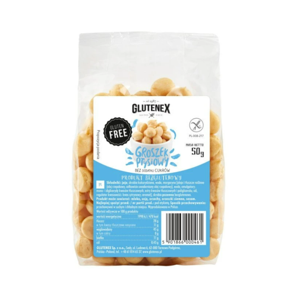 Шарики без глютена из слоеного теста Glutenex 50 г