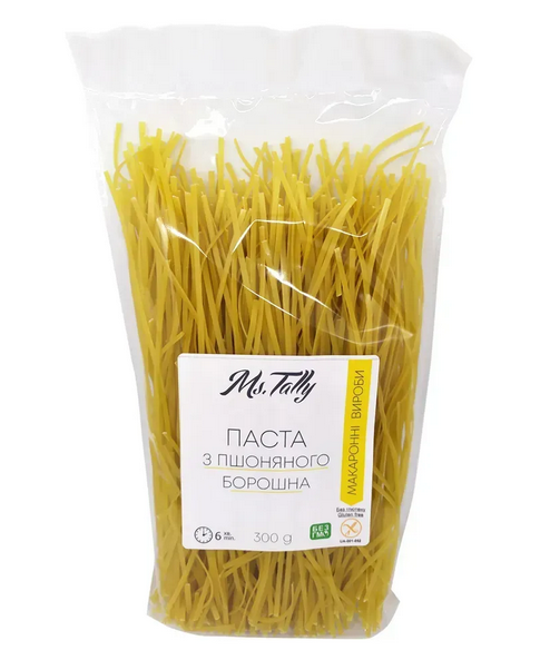 Макароны без глютена лапша пшонная Ms. Tally 300 г