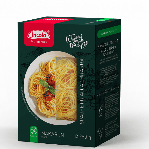 Макароны без глютена cпагетти Alla Chitarra INCOLA 250 г