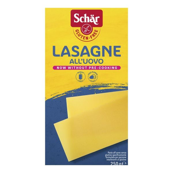 Паста без глютена из кукурузы и риса "Lasagne" ( Лазанья) Dr. Schar 250 г