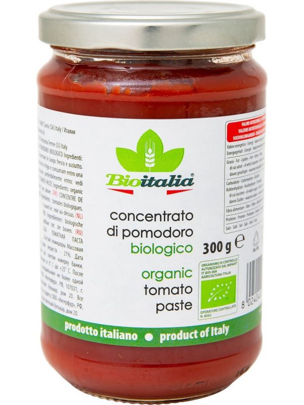 Паста томатная органическая Tomato Paste Bioitalia 300 г