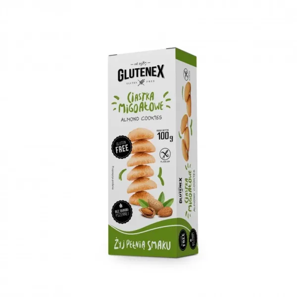 Печенье без глютена миндальное Glutenex 100 г