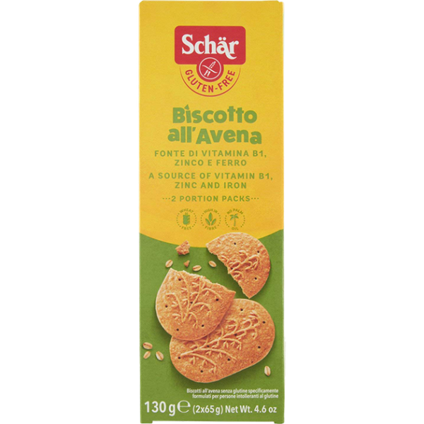 Печенье без глютена овсяное "Avena" Dr. Schar 130 г