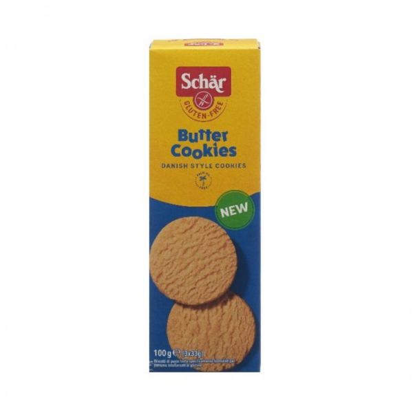 Печенье без глютена сдобное масляное "Butter Cookies" Dr. Schar 100 г