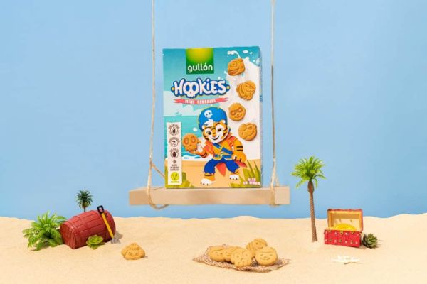 Печенье без лактозы детское   Hookies Mini Cereales GULLON 250 г