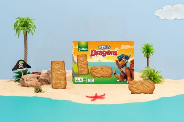 Печиво дитяче без трансжирів DIBUS Dragons Gullon 330г