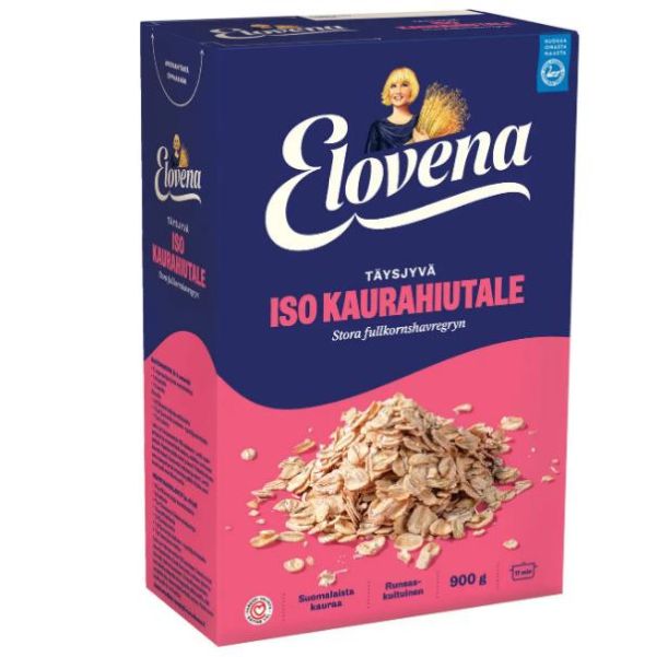 Хлопья овсяные Геркулес ELOVENA 900 г