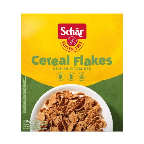 Хлопья зерновые без глютена "Cereal Flakes" Dr. Schar 300 г