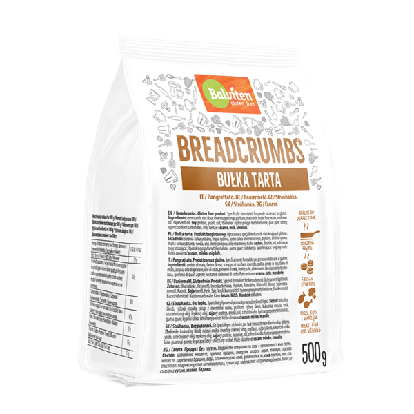 Сухари панировочные без глютена Balviten 500 г