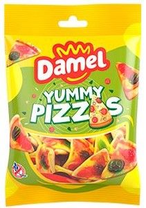 Желейные конфеты без глютена Вкусная Пицца Damel 80 г